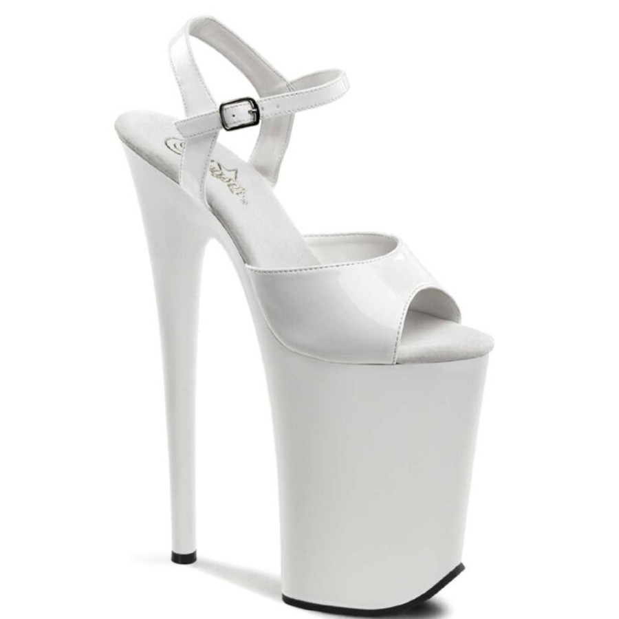 High Heels Pleaser | Pleaser Infinity-909 White/White