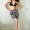 Pole Dance Wear Lunalae | Lunalae Sports Shorts Grey Leopard