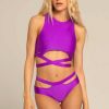 Pole Dance Wear Paradise Chick | Paradise Chick Shorts Miami Grape